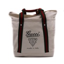 Gucci Printed Canvas Large Tote Bag In Off White 816863