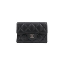 Chanel Classic Card Holder Wallet Black