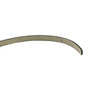 Gucci White Leather Thin Belt 703327
