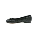 Christian Dior Ballet Flat Black Quilted Cannage Calfskin Size 36