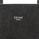 Celine Grained Calfskin Small Vertical Cabas Black