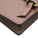 Chloe-11411 Alphabet Mini Tri Fold Dusty Pink Wallet