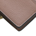 Chloe-11411 Alphabet Mini Tri Fold Dusty Pink Wallet