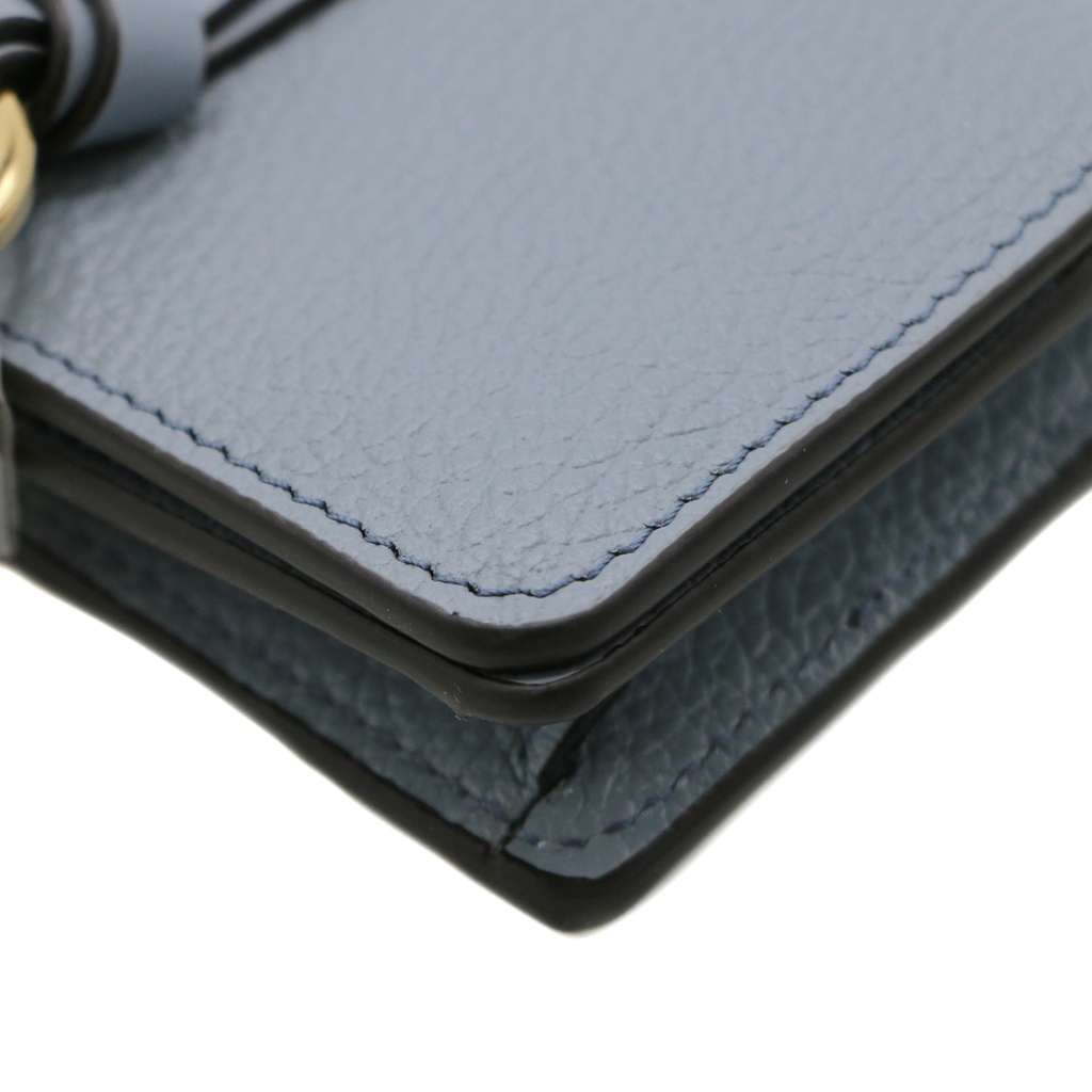 Chloe Alphabet Mini Tri Fold Grey