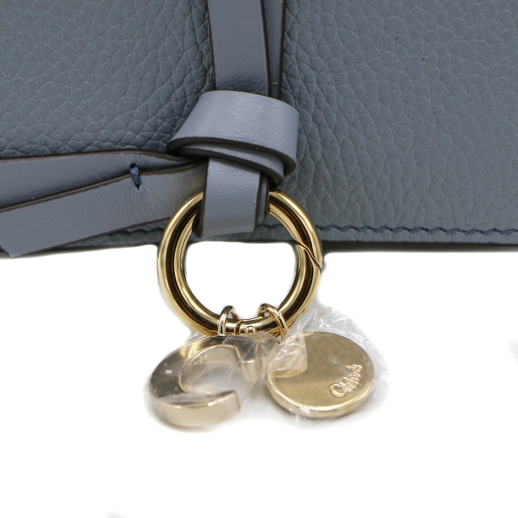 Chloe Alphabet Mini Tri Fold Grey