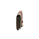 Chloe-11374 Alphabet Long Flap Wallet Dast Pink 032311065
