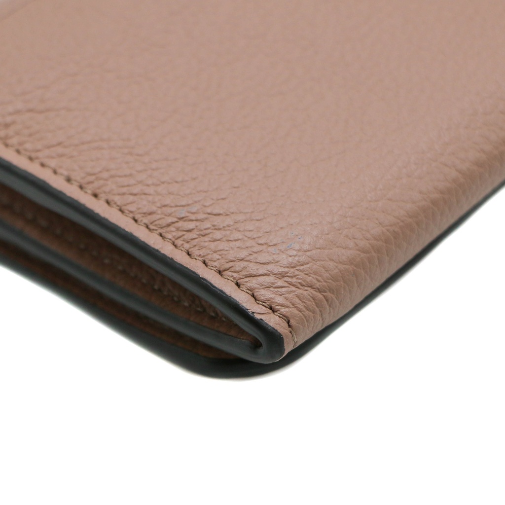 Chloe-11374 Alphabet Long Flap Wallet Dast Pink 032311065