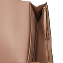 Chloe-11374 Alphabet Long Flap Wallet Dast Pink 032311065