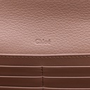 Chloe-11374 Alphabet Long Flap Wallet Dast Pink 032311065