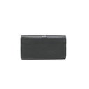 Chloe-11368 Chloe Alphabet Long Flap Wallet Black 022311065