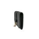 Chloe-11368 Chloe Alphabet Long Flap Wallet Black 022311065