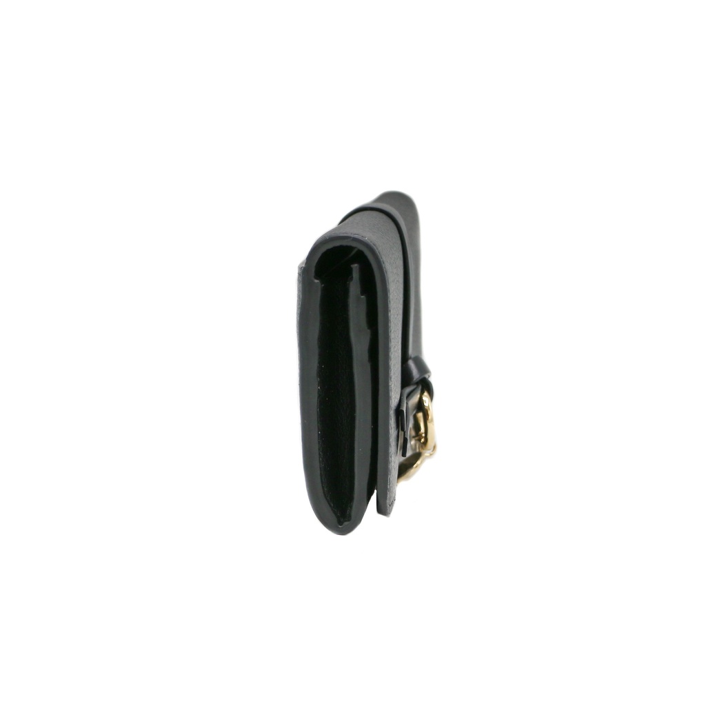 Chloe-11368 Chloe Alphabet Long Flap Wallet Black 022311065