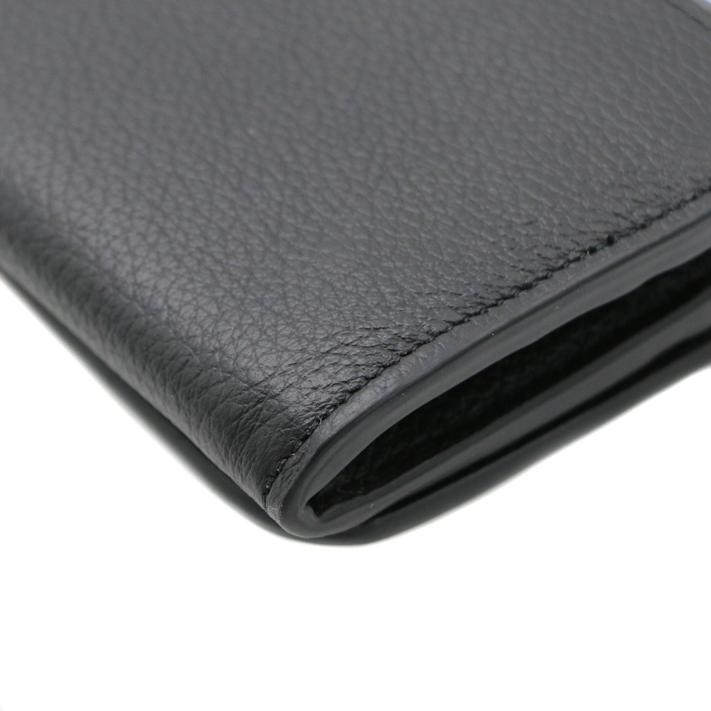 Chloe-11368 Chloe Alphabet Long Flap Wallet Black 022311065