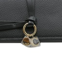 Chloe-11368 Chloe Alphabet Long Flap Wallet Black 022311065