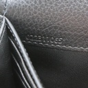 Chloe-11368 Chloe Alphabet Long Flap Wallet Black 022311065