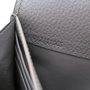 Chloe-11385 Alphabet Long Flap Wallet Dast Grey 032311065