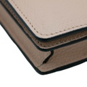 Chloe-11410 Alphabet Mini Tri Fold Pink Wallet