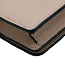 Chloe-11410 Alphabet Mini Tri Fold Pink Wallet