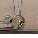 Chloe-11410 Alphabet Mini Tri Fold Pink Wallet