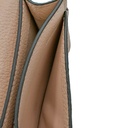 Chloe-11410 Alphabet Mini Tri Fold Pink Wallet