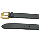 Gucci Square Buckle Black Leather 625473 Size 95 38