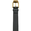 Gucci Square Buckle Black Leather 625473 Size 95 38