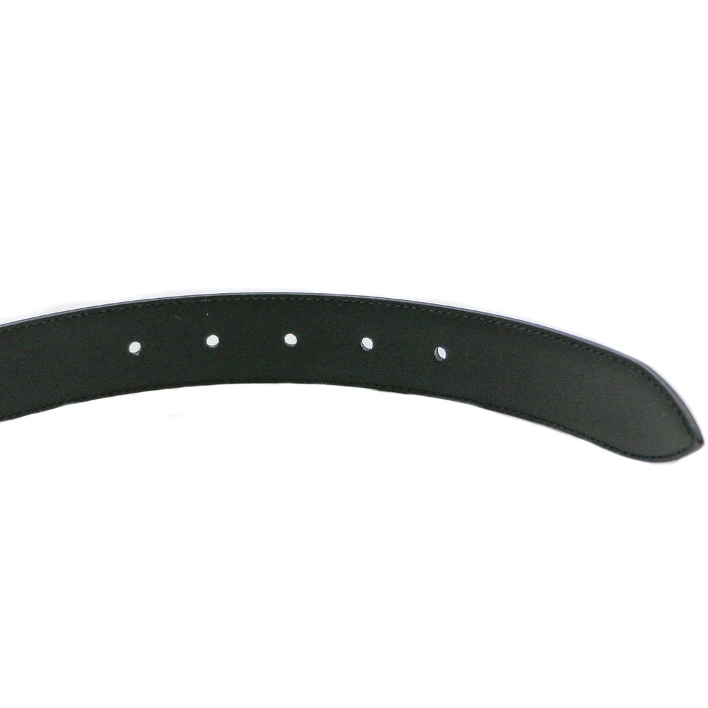 Gucci Square Buckle Black Leather 625473 Size 95 38