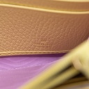 Gucci GG Marmont Leather Continental Wallet Beige and Yellow 456116