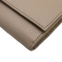 Gucci GG Marmont Leather Continental Wallet Beige and Yellow 456116