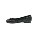 Christian Dior Ballet Flat Black Quilted Cannage Calfskin Size 38 1/2