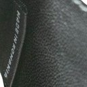 Prada Vitello Pattina Black Leather Small Gold Chain
