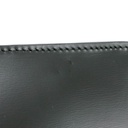 Prada Vitello Pattina Black Leather Small Gold Chain
