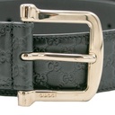 Gucci Microguccissima Black Belt 281548 Size 85 34