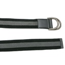 Gucci Black and Grey Belt 317277 Size 90 36