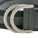 Gucci Black and Grey Belt 317277 Size 90 36