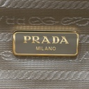 Prada Logo Drawstring Bucket Bag Canvas 1BH097