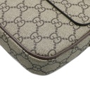 Gucci Mini Ophidia GG Crossbody Bag Beige and Ebony 764961