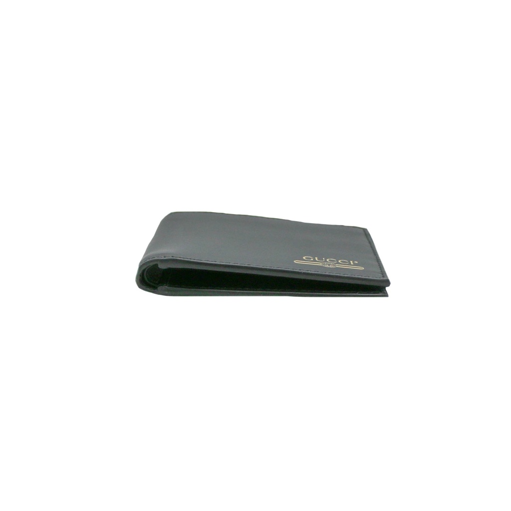 Gucci Leather Bifold Wallet With Gucci Logo 547585