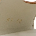 Christian Dior D-Club Slide White Calfskin Size 38