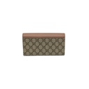 Gucci Marmont Leather Continental Wallet Dusty Pink 456116