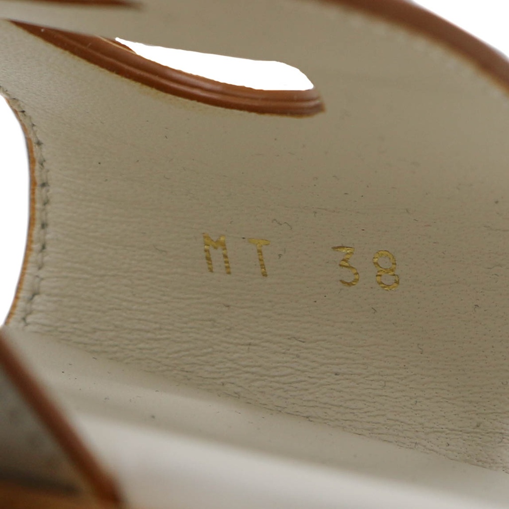 Christian Dior D-Club Slide White Calfskin Size 38