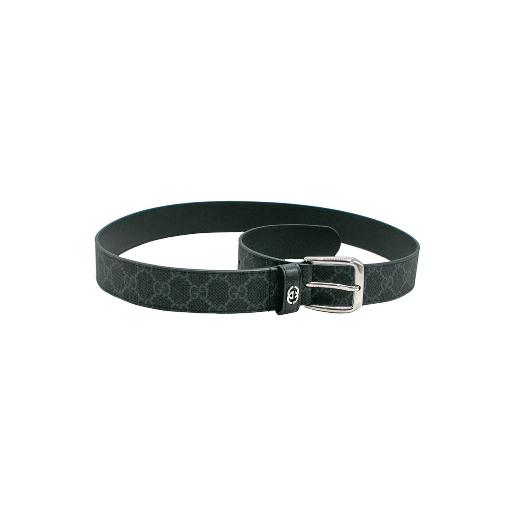 Gucci Belt with Interlocking G Detail 673921 In Size 95 38