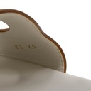 Christian Dior D-Club Slide White Calfskin Size 40