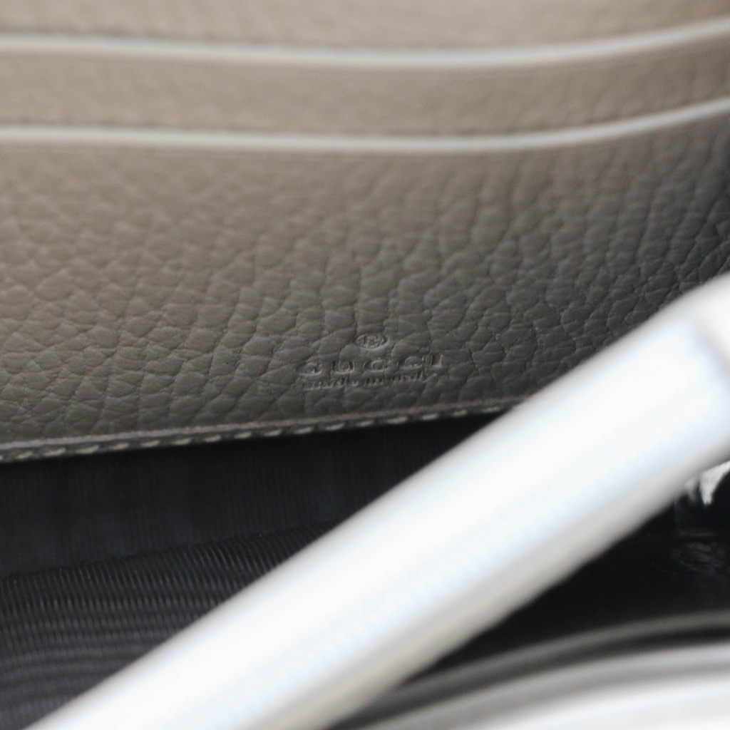 Gucci GG Marmont Leather Continental Wallet Beige 456116