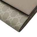 Gucci GG Marmont Leather Continental Wallet Beige 456116