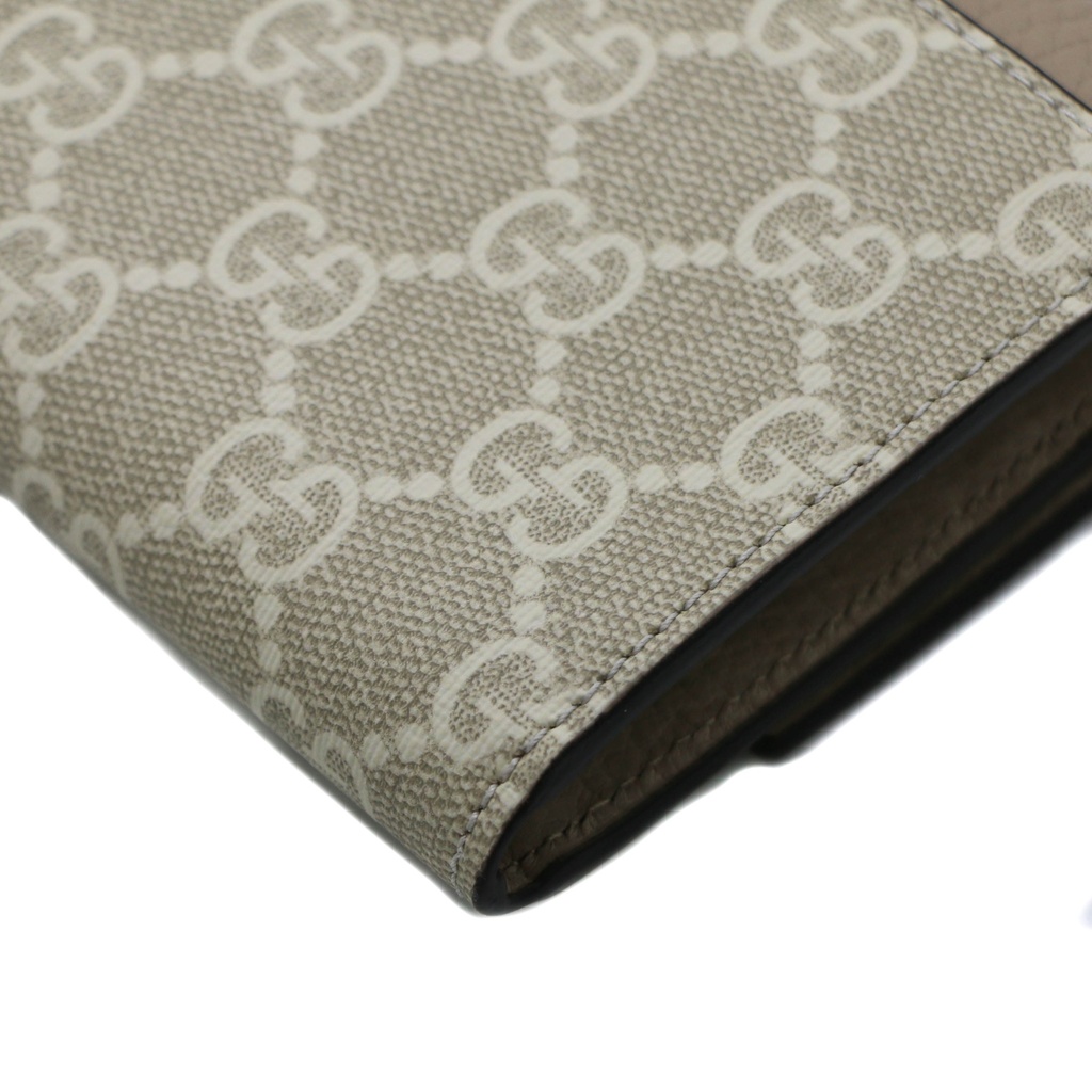 Gucci GG Marmont Leather Continental Wallet Beige 456116