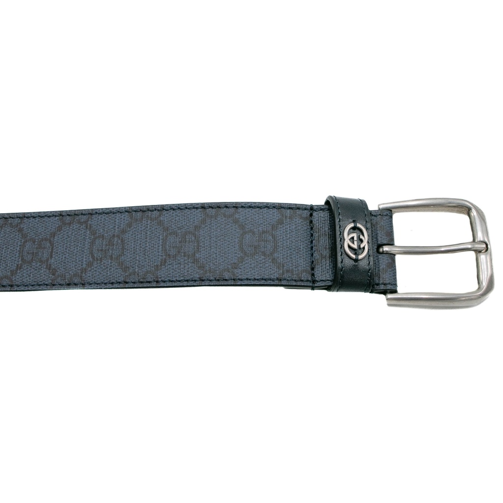 Gucci Belt with Interlocking G Detail 673921 In Size 80 32