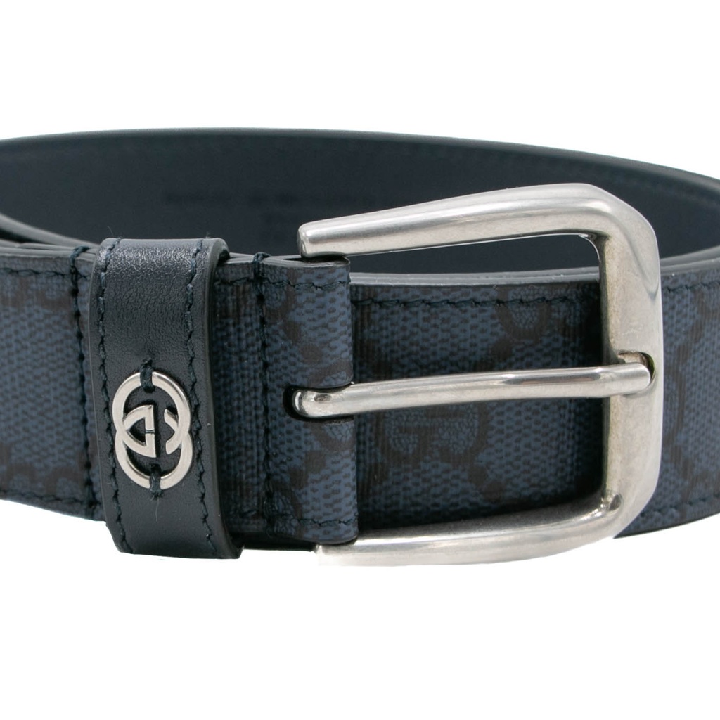 Gucci Belt with Interlocking G Detail 673921 In Size 80 32