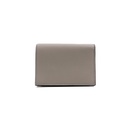 Prada Small Leather Embossed Logo White Wallet 1MV204