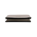 Prada Small Leather Embossed Logo White Wallet 1MV204